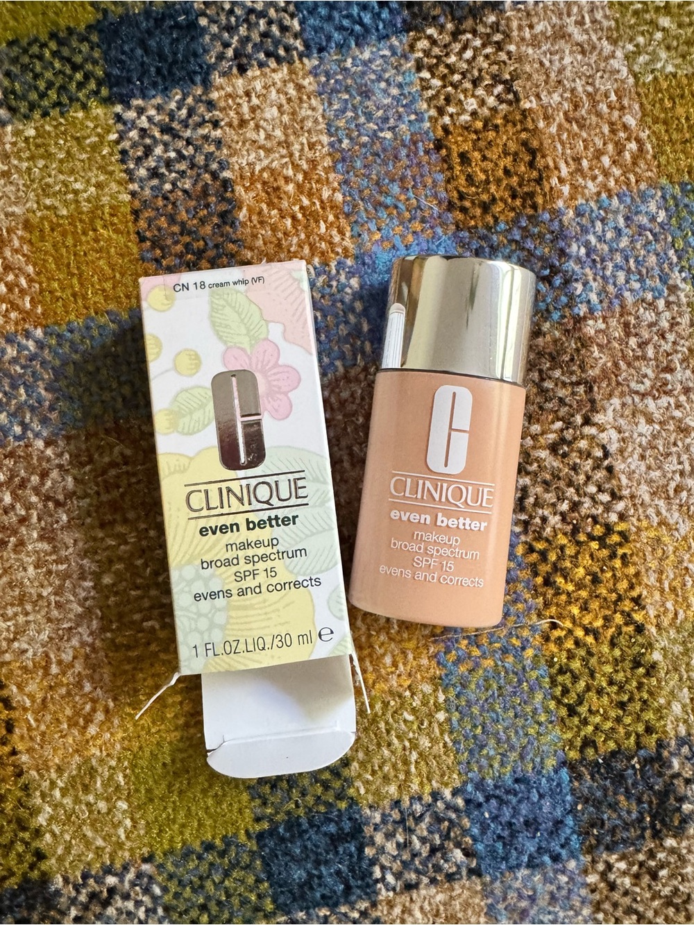 NWT Clinique Even Better Makeup SPF 15 - Cream Whip (CN 18)